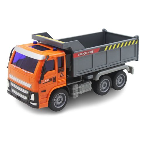Інерційна машинка "Вантажівка", помаранчевий фото