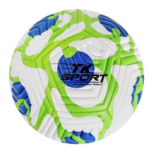 Футбольный мяч №4, зеленый фото