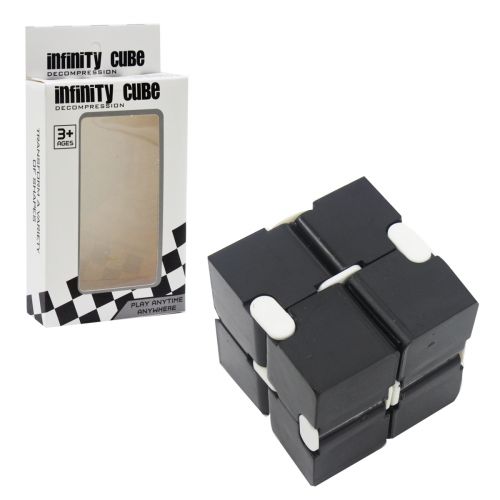 Головоломка "Infinity Cube", черный фото