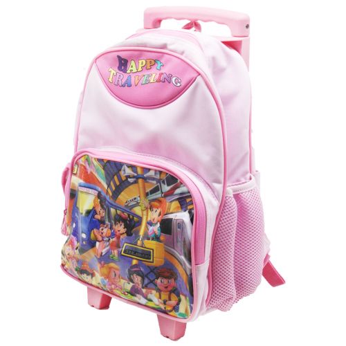 Дитячий рюкзак "Happy Travelin", рожевий фото