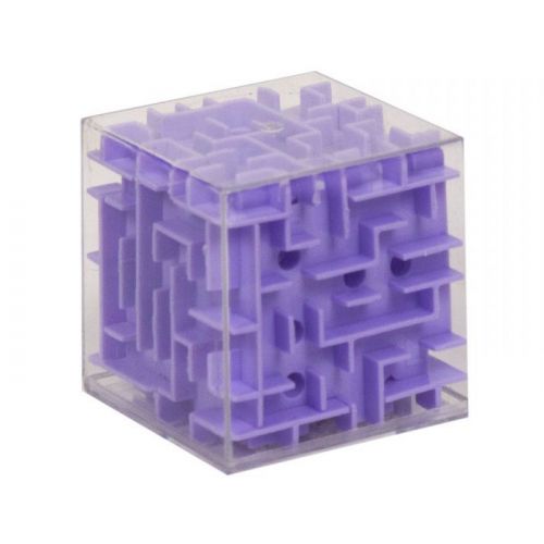 Кубик-лабиринт сиреневый фото
