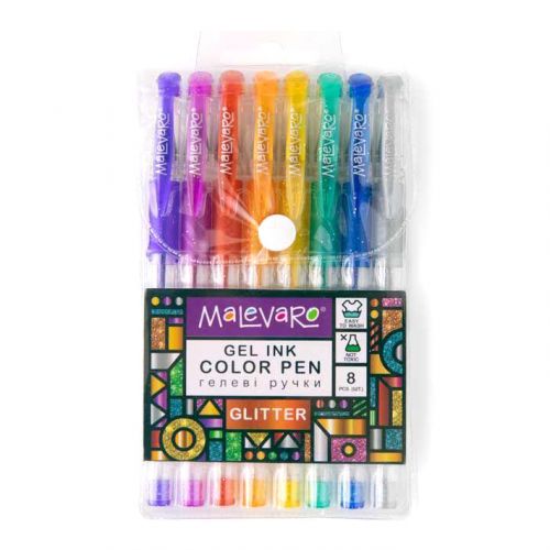 Набір різнокольорових ручок "Neon", 8 кольорів фото