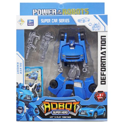Трансформер "Robot Super Hero", синий фото