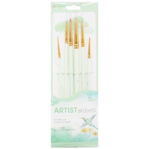 Набор кисточек для рисования "Artist Brushes", мятные картинка Набор кисточек для рисования "Artist Brushes", мятные фото