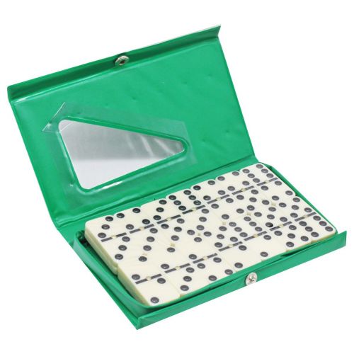 Настольная игра "Домино", зеленый фото