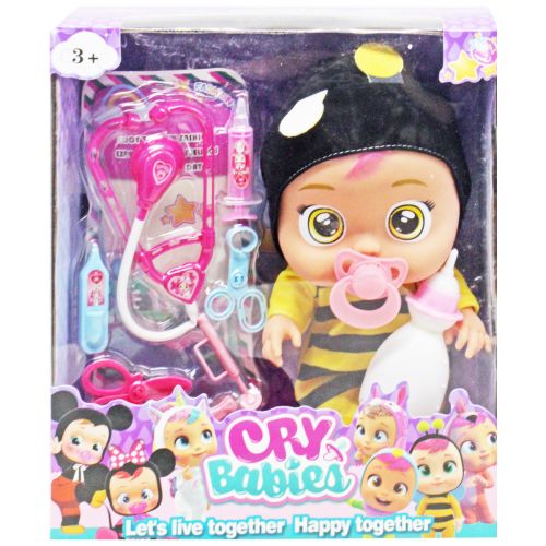 Пупс "Cry Babies: Бджілка" картинка Пупс "Cry Babies: Бджілка" фото