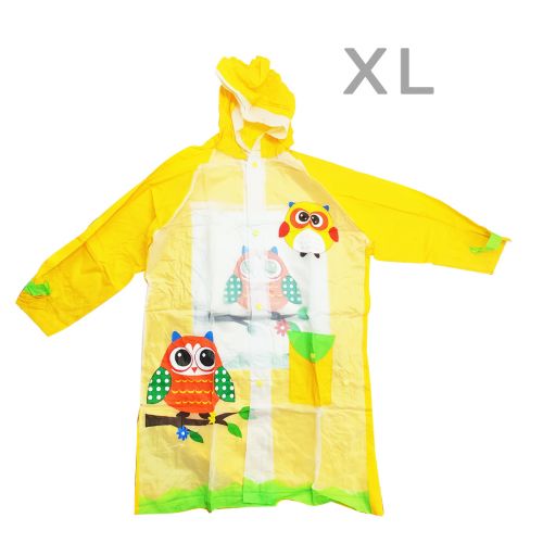 Дитячий дощовик, жовтий XL фото