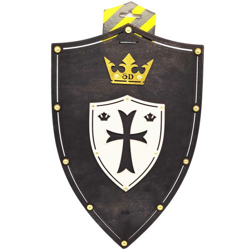 Деревянный щит "Крест" фото