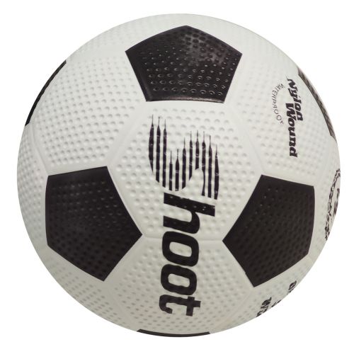 Мяч футбольний BT-FB-0306  сірий фото