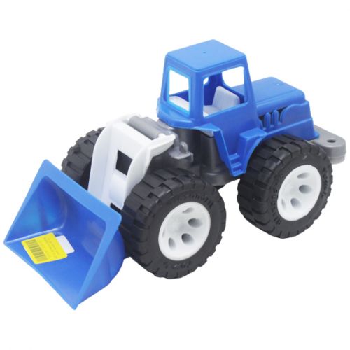 Машинка "Трактор", синій фото