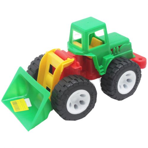 Машинка "Трактор", зелений фото