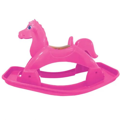 Качалка "Лошадка", розовая фото