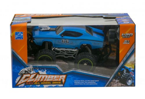 Уцінка.  Машина на радіокеруванні "Climber: Mustang" (синя) - Не фіксується переднє колесо фото