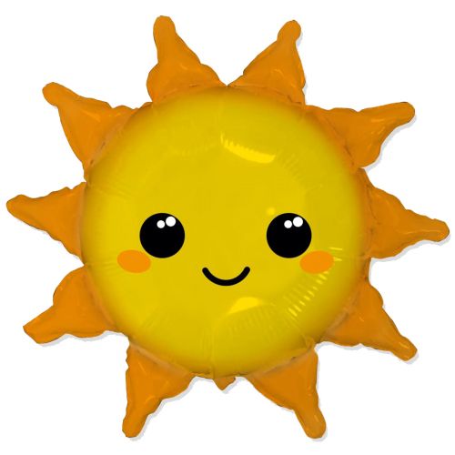 Кулька фольгована Сонечко міні 902843 фото
