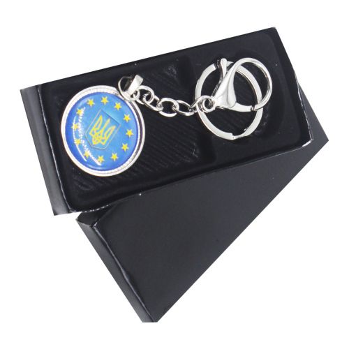 Брелок у чорній коробці з карабіном євро (12) фото