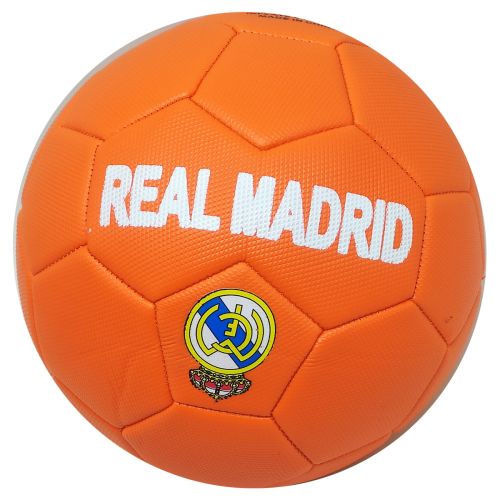 Футбольный мяч №5, оранжевый фото