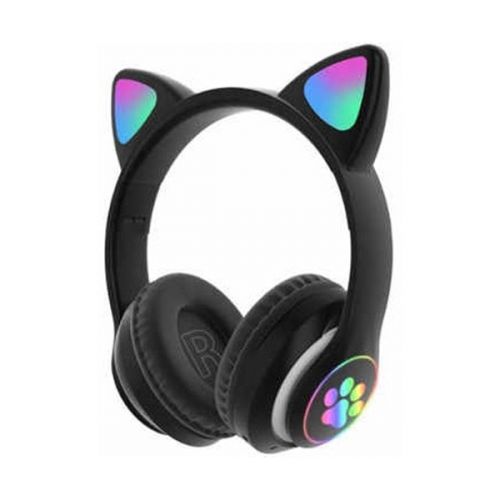 Бездротові навушники "Cat", чорні фото