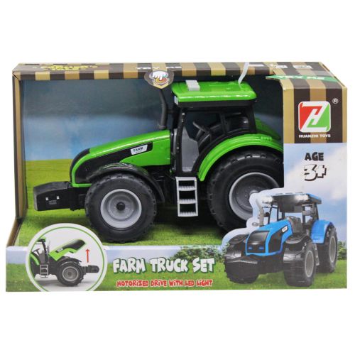 Інерційна іграшка "Трактор", зелений фото