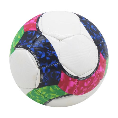 Мяч футбольный размер №2, цветной фото