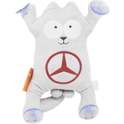 Мягкая игрушка "Кот Саймон: Mercedes" на присосках фото