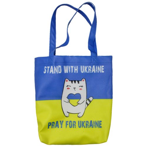 Сумка-шопер "Молись за Украину" фото
