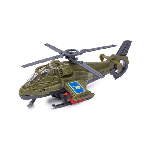 Вертолет с запускалкой "Патриот", зеленый фото