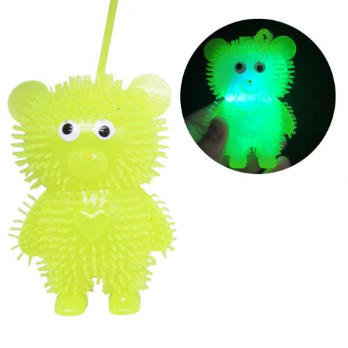 Іграшка-світяшка "Ведмедик", жовтий фото