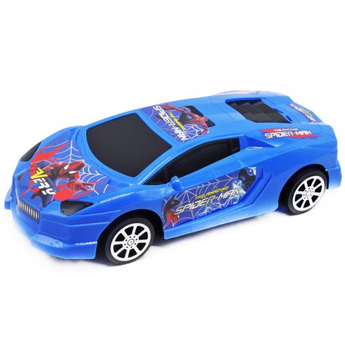 Машинка "Спайдермен", синя фото