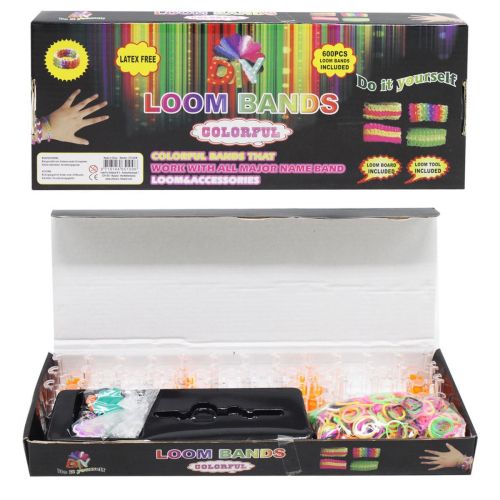 Уцінка.  Набір резиночок для плетіння "Loom Bands" - потерта коробка, немає гачка фото