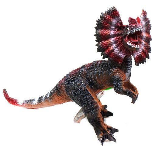 Уценка.  Динозавр "Дилофозавр"  - голова отходит от туловища фото