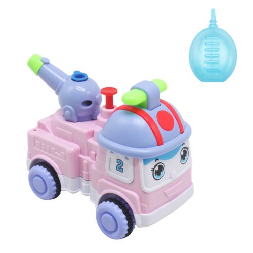 Іграшка "Пожежна машинка", рожева фото