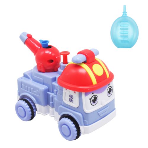 Іграшка "Пожежна машинка", блакитна фото
