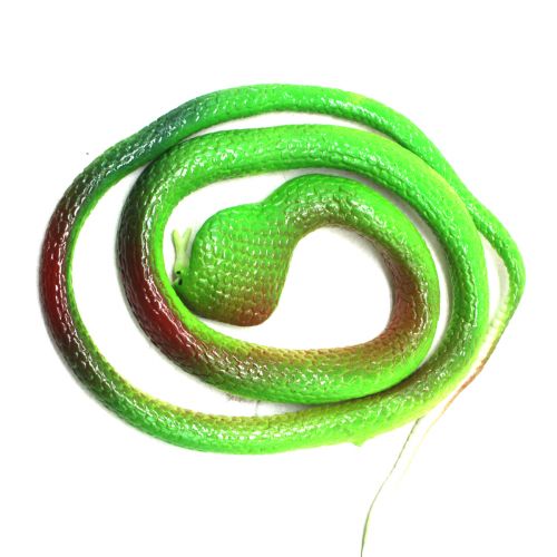 Игрушка-тянучка "Кобра", ярко-зеленая фото