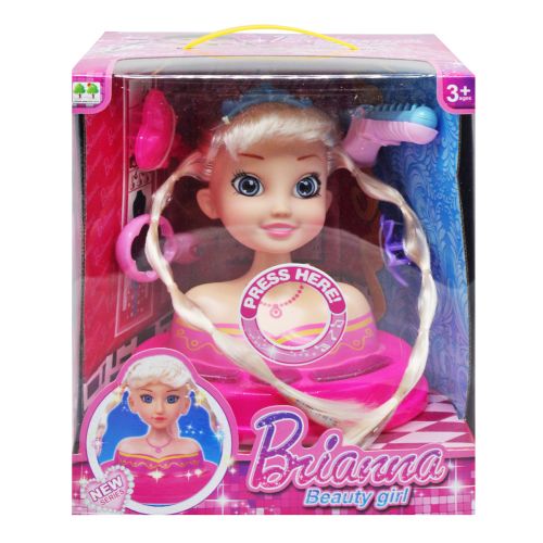 Кукла-манекен для причесок "Brianna", вид 1 фото