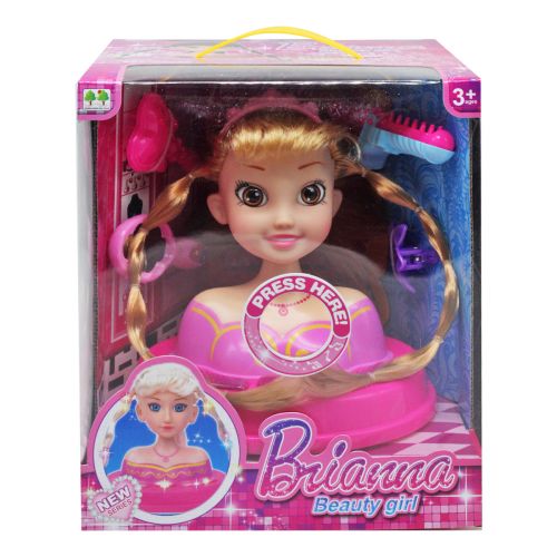 Кукла-манекен для причесок "Brianna", вид 2 фото