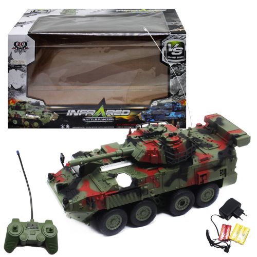 Танк на радіокеруванні "Battle panzer", зелений картинка Танк на радіокеруванні "Battle panzer", зелений фото