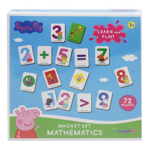 Набір магнітів "Свинка Пеппа: Математика" фото