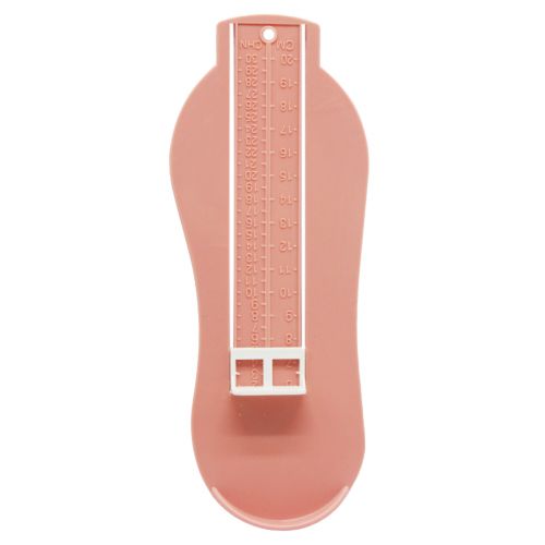 Лінійка для вимірювання стопи, рожевий фото