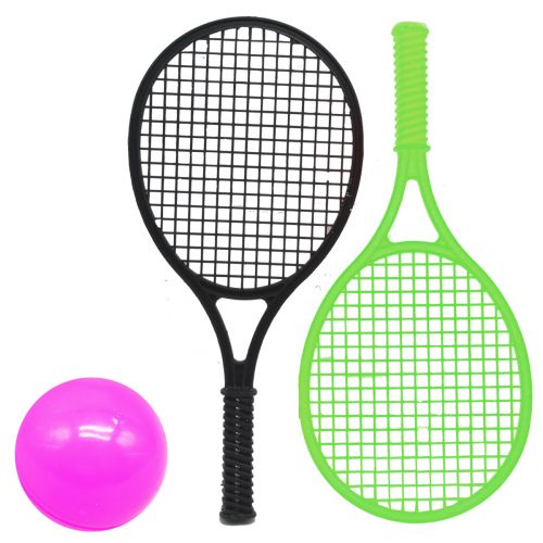 Набор для тенниса (2 ракетки и мячик), салатовый фото