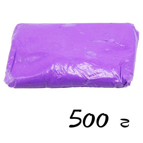 Тісто для ліплення фіолетове, 500 г фото