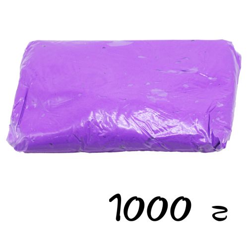 Тесто для лепки фиолетовое, 1000 г фото