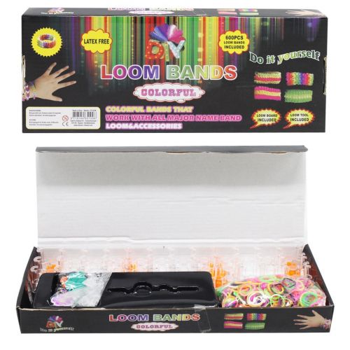Уцінка. Набір резиночок для плетіння "Loom Bands" - потерта упаковка картинка Уцінка. Набір резиночок для плетіння "Loom Bands" - потерта упаковка фото
