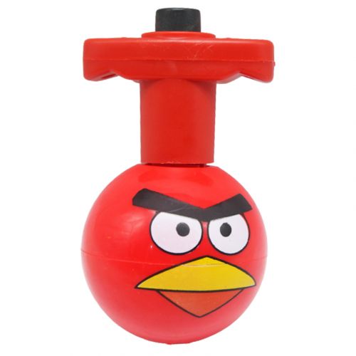 Мячик заводной Angry Birds, красный фото