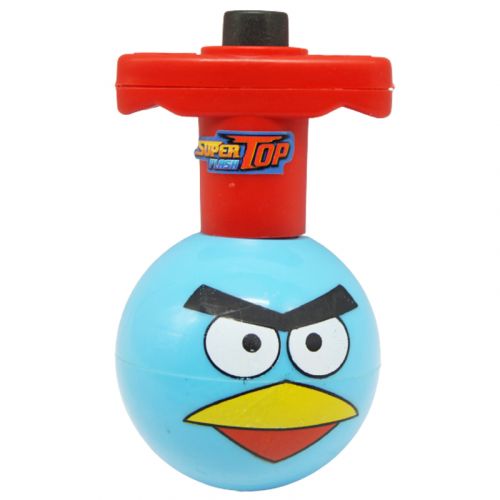 Мячик заводной Angry Birds, синий фото