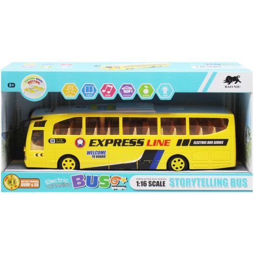 Автобус "Express line", желтый картинка Автобус "Express line", желтый фото
