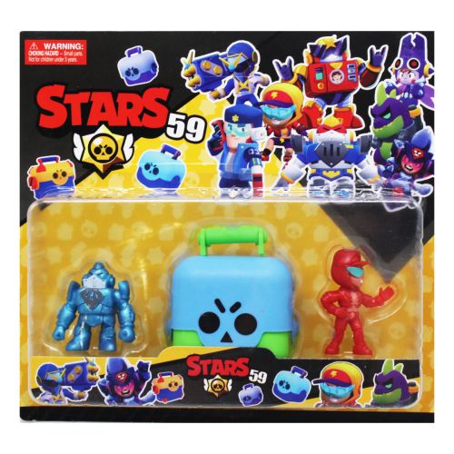 Ігровий набір "BRAWL STARS", блакитний картинка Ігровий набір "BRAWL STARS", блакитний фото