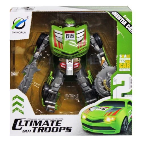 Трансформер "Ltimate bot troops", зелений фото