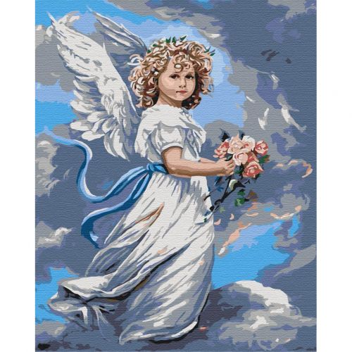 Картина по номерам "Небесный ангел" ★ фото