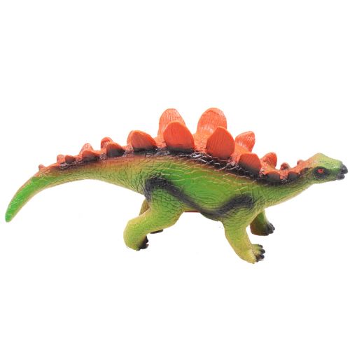 Динозавр резиновый "Стегозавр" фото