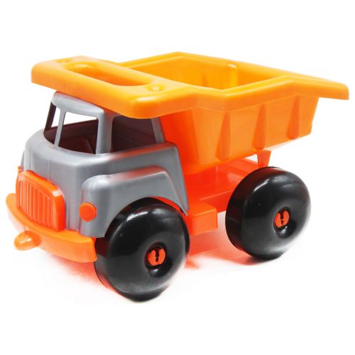 Дитяча машинка "Макрудер" сіра з помаранчевим фото